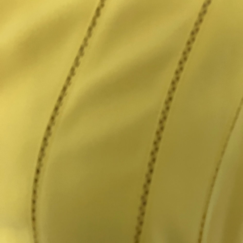 TED BAKER London Yellow Fit & Flare Sleeveless Dress Size 4/US 10 - Picture 3 of 5